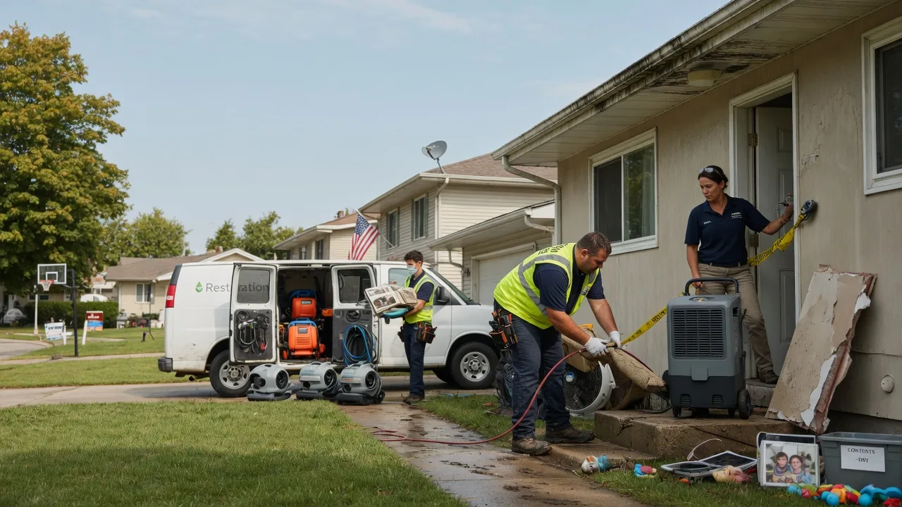 Water Damage Restoration in Evans City, PA near me